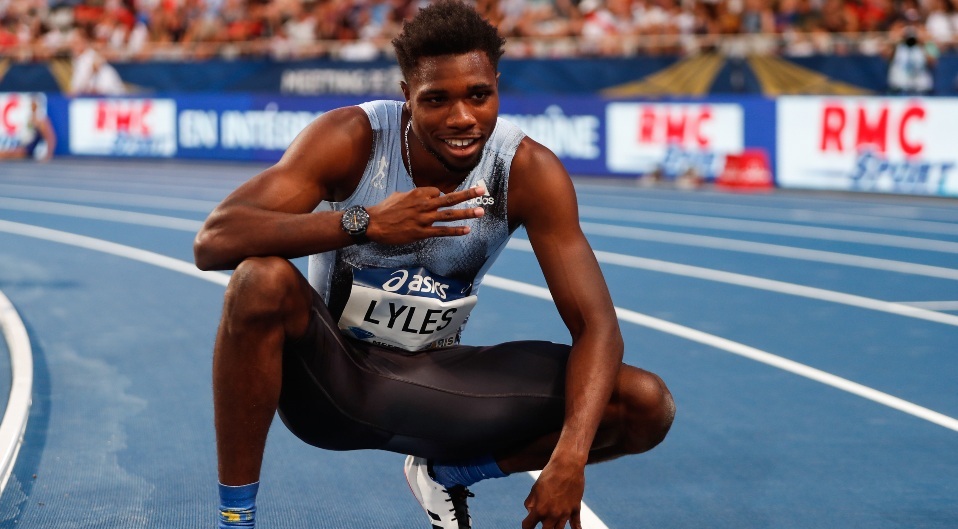 Noah Lyles arrebata a Bolt el récord de París en los 200 metros. (AFP)