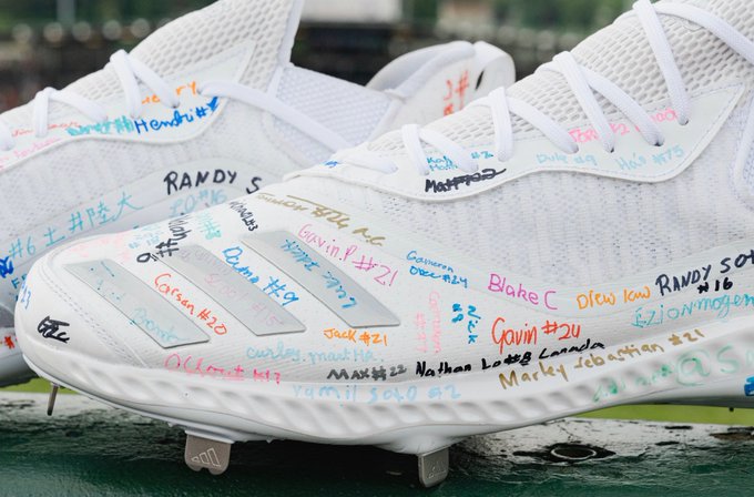 Aaron Judge (217 firmas de jugadores de Ligas pequeñas)