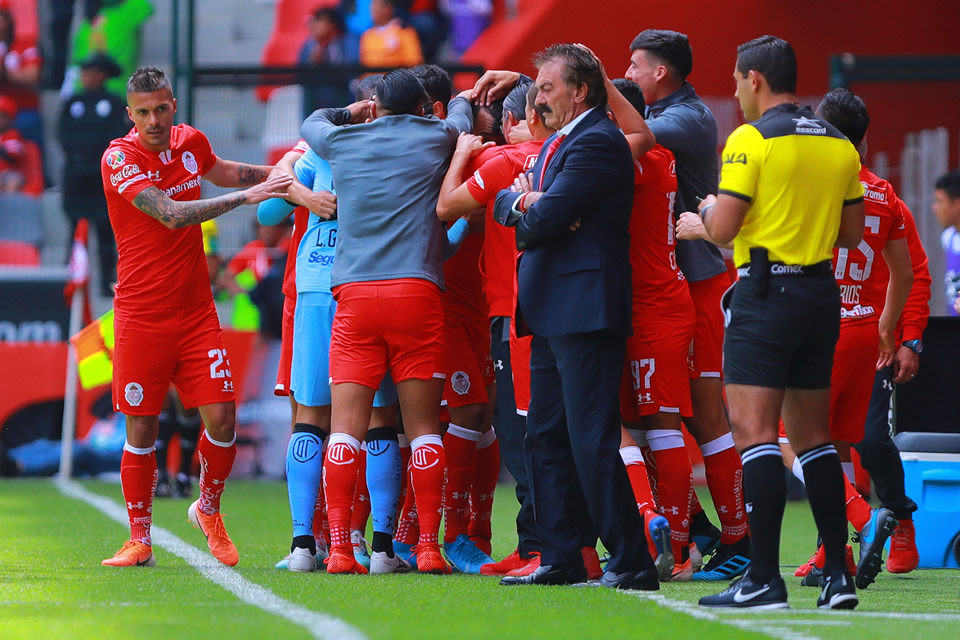 Con gol de Canelo y otro en contra de Braghieri, Toluca por fin ganó en el Apertura