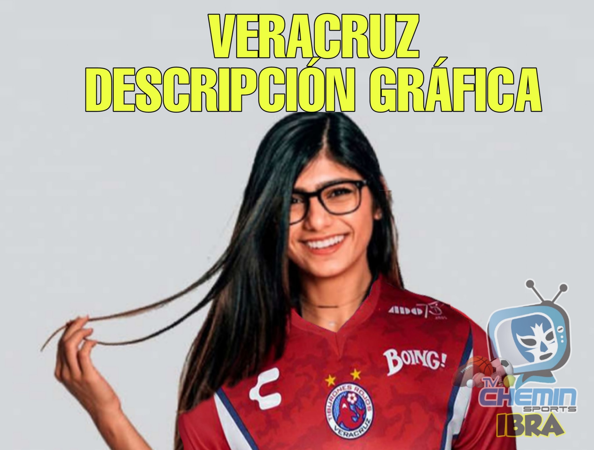 ¡Ese Veracruz es más malo que el veneno! Aunque muy bueno para reírnos.