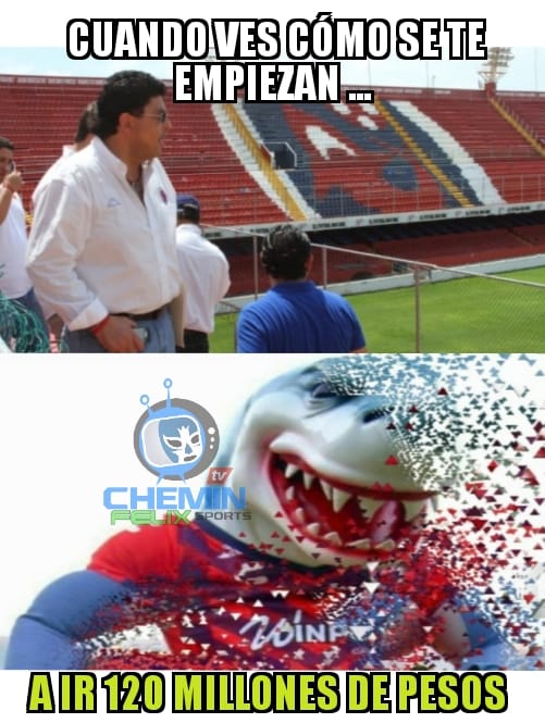 ¡Ese Veracruz es más malo que el veneno! Aunque muy bueno para reírnos.