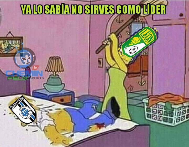 La repasada del León a Gallos también es digna de memes.