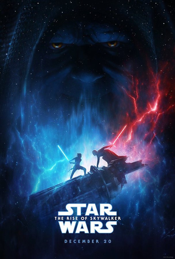 Revelan primer poster de "Star Wars: El ascenso de Skywalker".