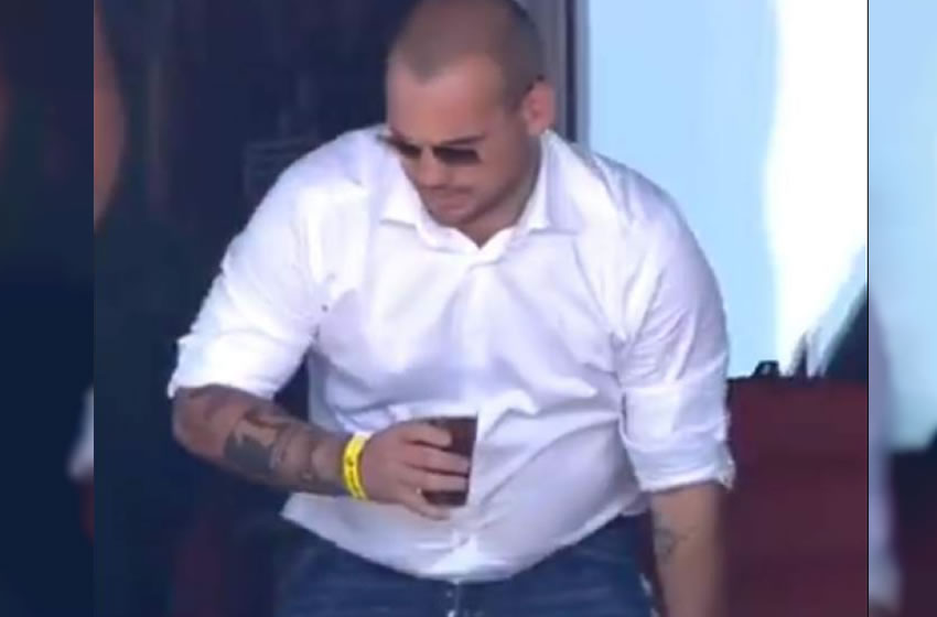 Wesley Sneijder fue objetivo de críticas.