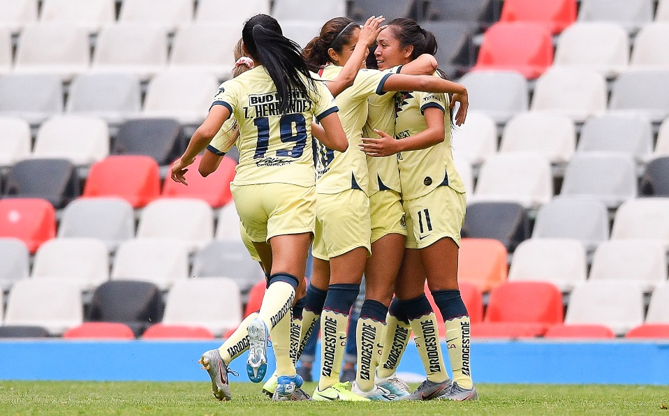 América Femenil vence 2-0 a Xolas en la J8 de la Liga MX Femenil. (Foto: Imago7)