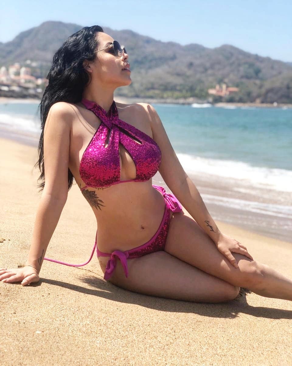¡La conejita fan de los Pats! Verónica Flores en El Lado Bello de Instagram.