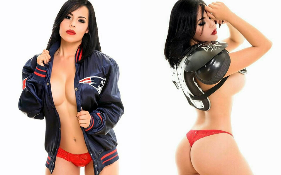 ¡La conejita fan de los Pats! Verónica Flores en El Lado Bello de Instagram.