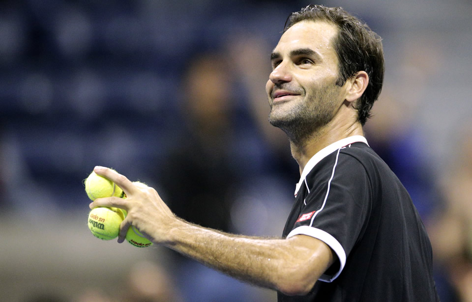 Roger perdió el primer set en su debut en NY (FOTO: AFP)