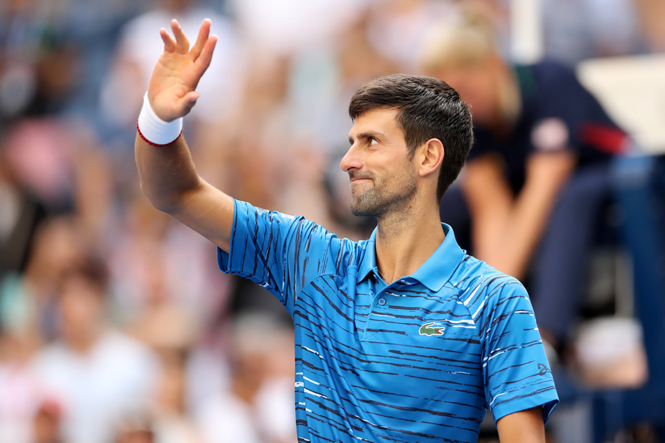 El serbio ganó en set corridos en su debut en NY (FOTO: AFP)