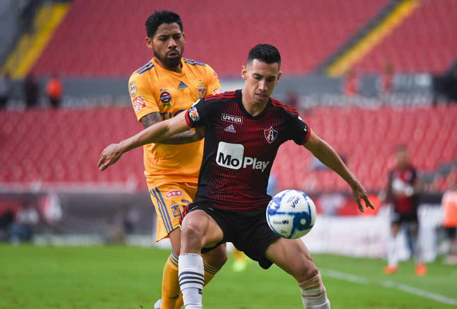 Atlas y Tigres tuvieron un duelo cerrado. (foto: Imago 7)