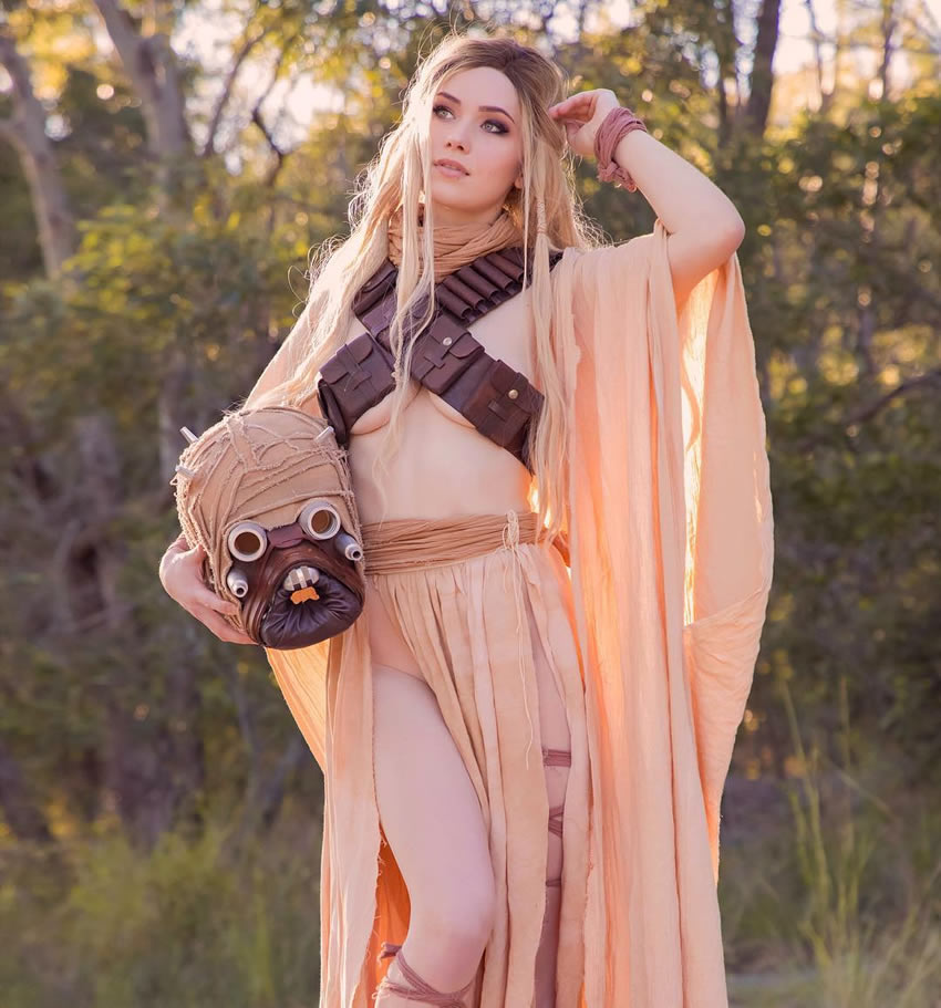 Las chicas más bellas en el cosplay de Star Wars. Foto: @dirtydroid