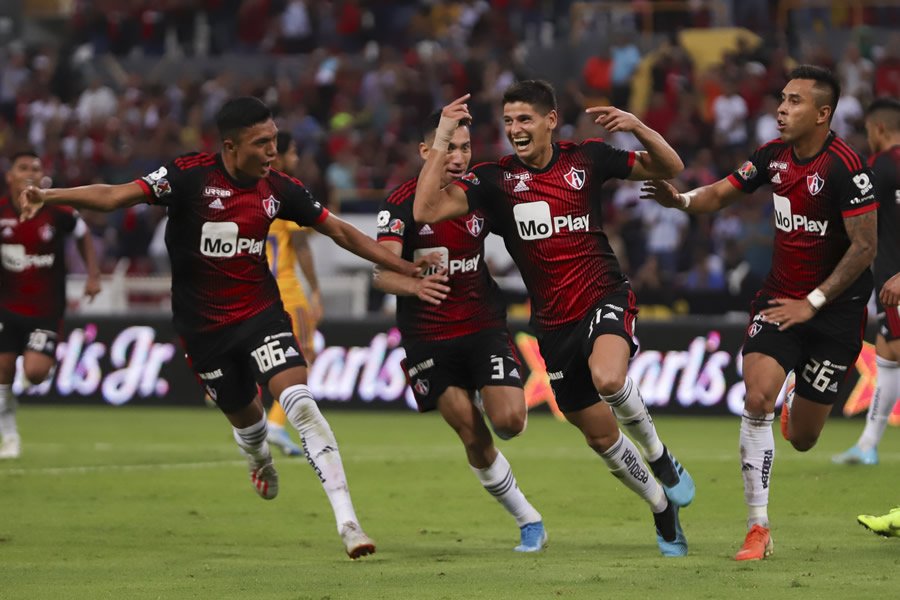 Facundo Barceló abrió el marcador para el Atlas. (Foto: Imago 7)