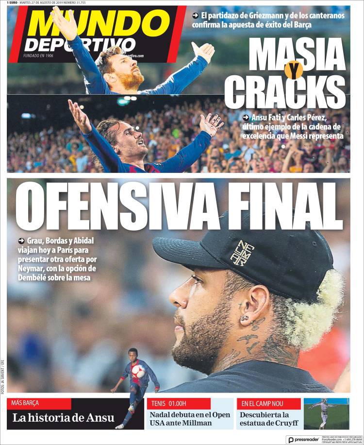Las mejores portadas deportivas