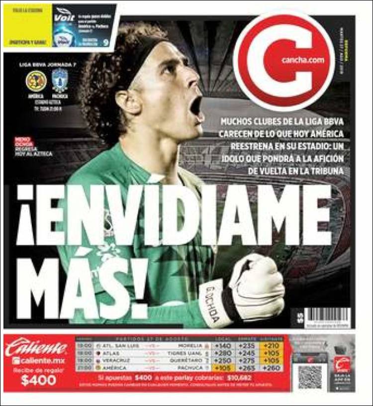 Las mejores portadas deportivas.