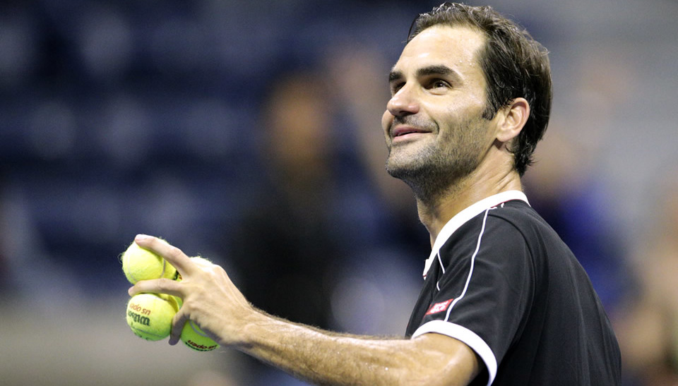 Roger perdió el primer set en su debut en NY (FOTO: AFP)