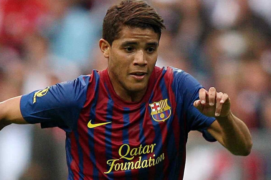 Jonathan dos Santos: Entró de cambio en los últimos minutos contra el Inter jugando con Barcelona en 2009. (Mexsport)