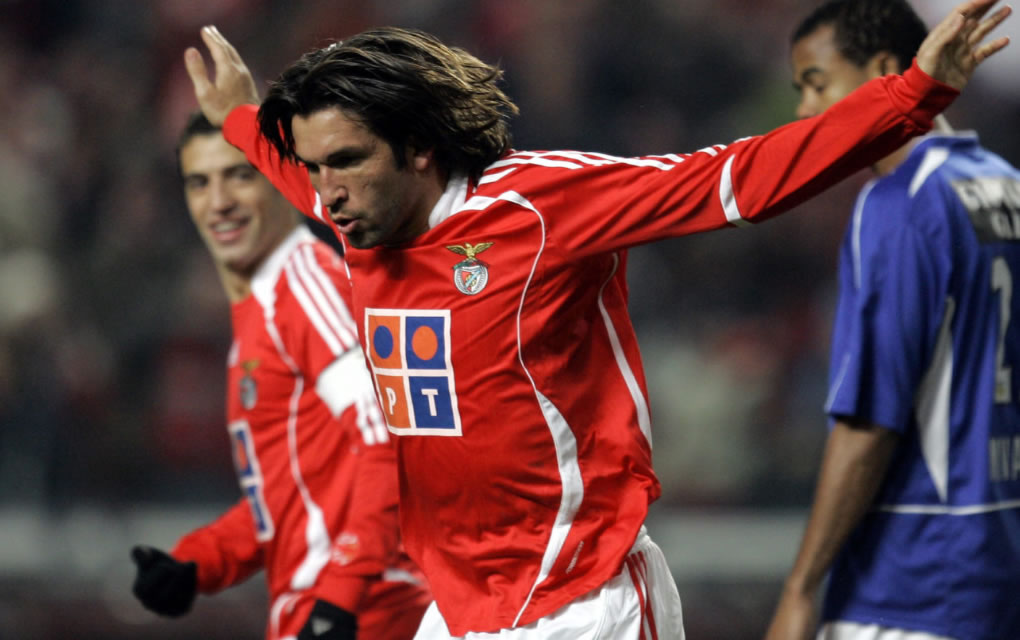 Kikín Fonseca: En su corto paso por el Benfica jugó la Champions debutando en la fase previa contra el Austria Viena en 2006. (EFE)