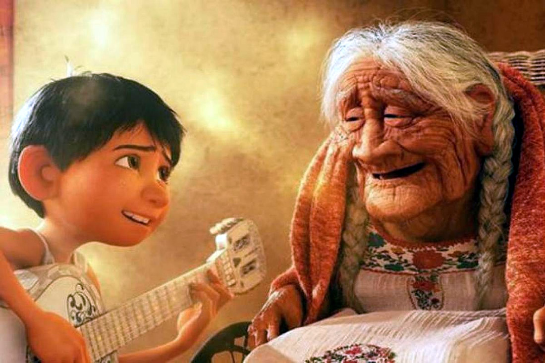 La abuelita de Coco, la historia más conmovedora.