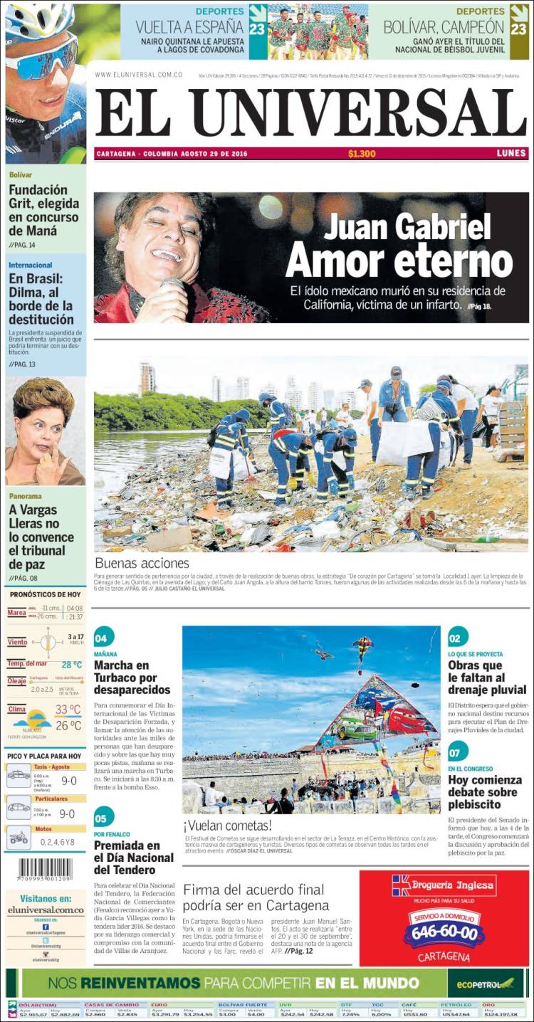 Así reaccionó el mundo tras la muerte de Juan Gabriel, un 28 de agosto de 2016.