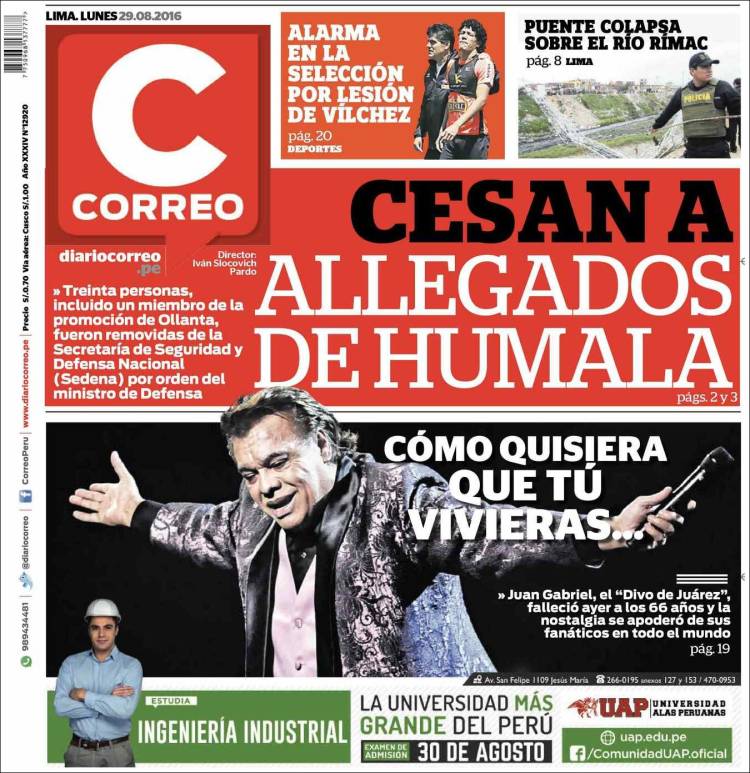 Así reaccionó el mundo tras la muerte de Juan Gabriel, un 28 de agosto de 2016.