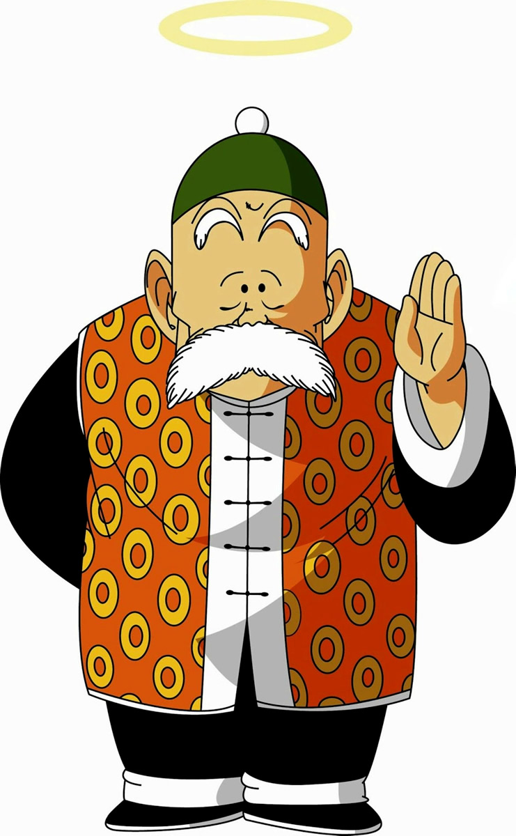 Son Hogan, el abuelito de Gokú en Dragon Ball.