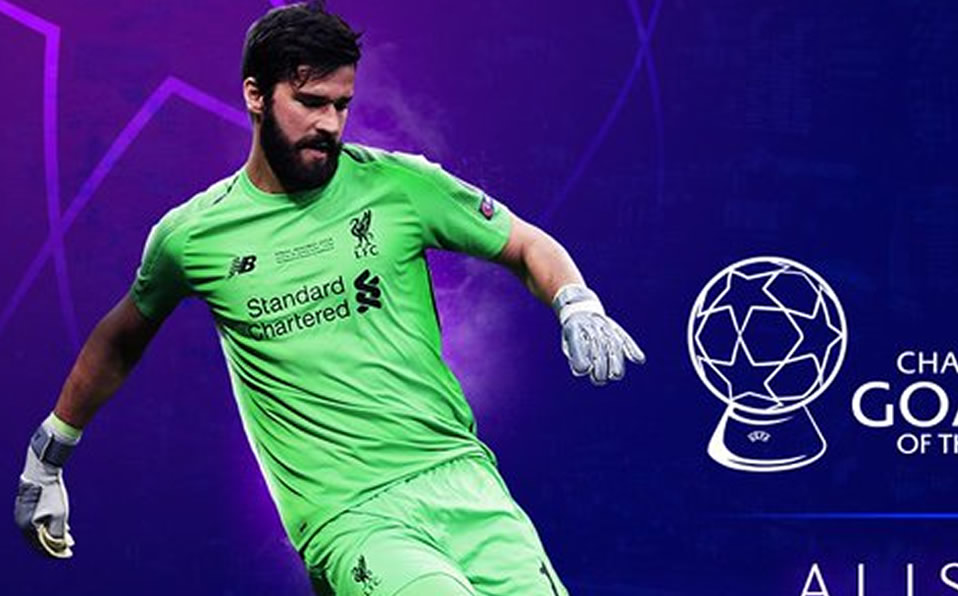 El arquero, de 26 años, fue el mejor en su posición en la máxima competición europea. (Champions League)