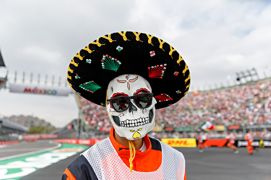 Las calaveras se apoderarán del Autódromo Hermanos Rodríguez. (Foto: Imago 7)