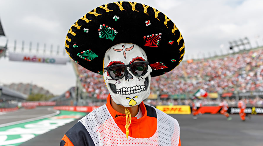 Las calaveras se apoderarán del Autódromo Hermanos Rodríguez. (Foto: Imago 7)