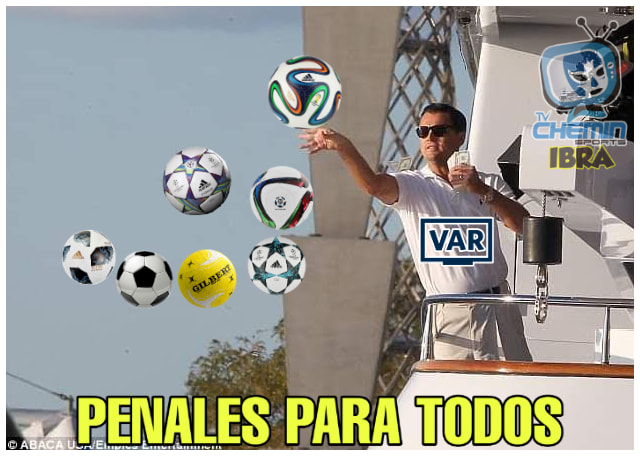 ¡Ese VAR es un desma...!