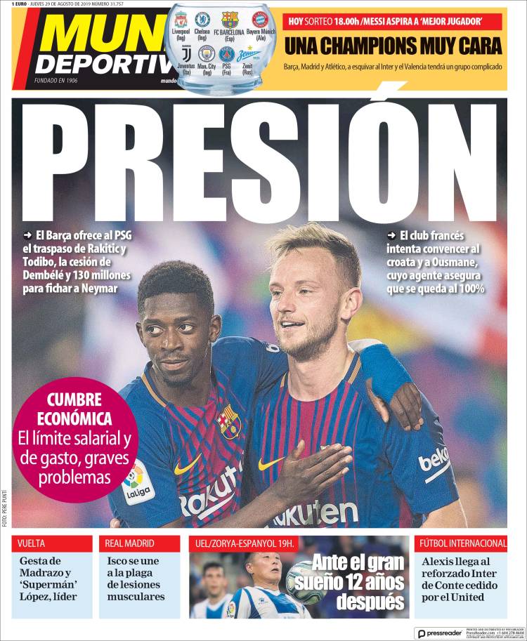 No te pierdas la información deportiva más destacada al rededor del mundo