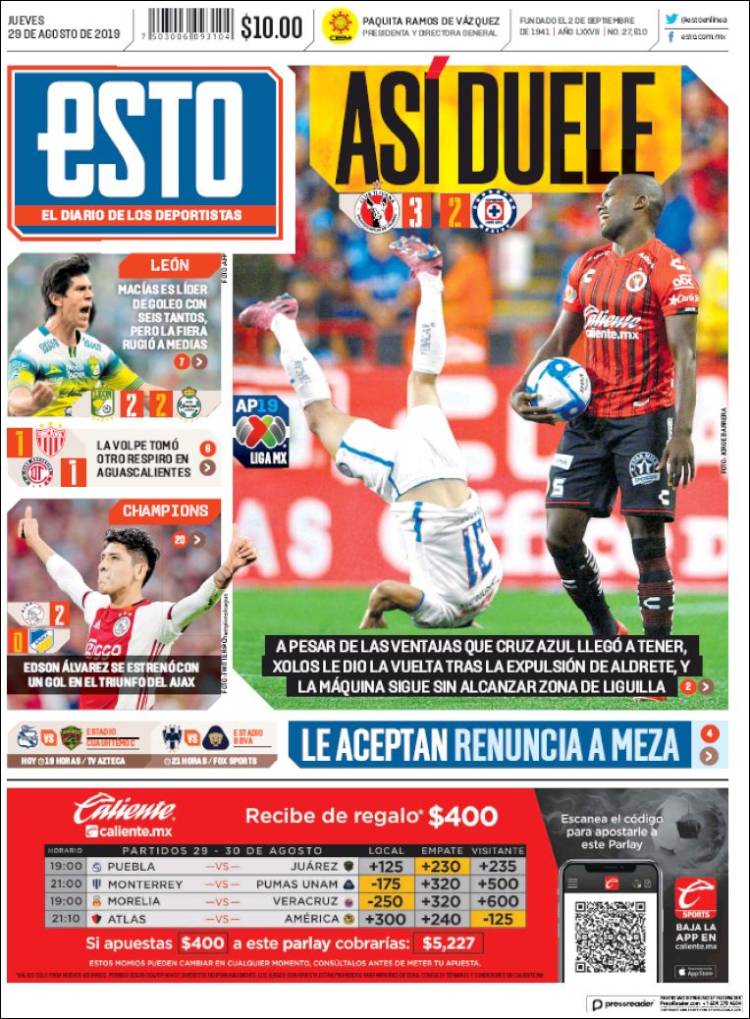 No te pierdas la información deportiva más destacada al rededor del mundo