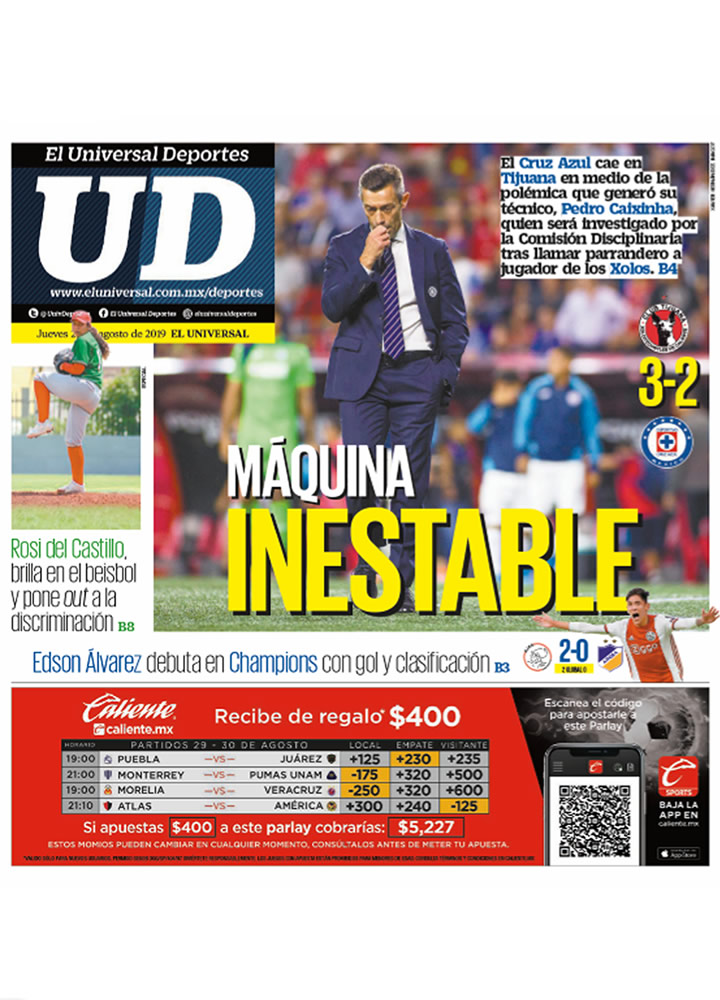 No te pierdas la información deportiva más destacada al rededor del mundo