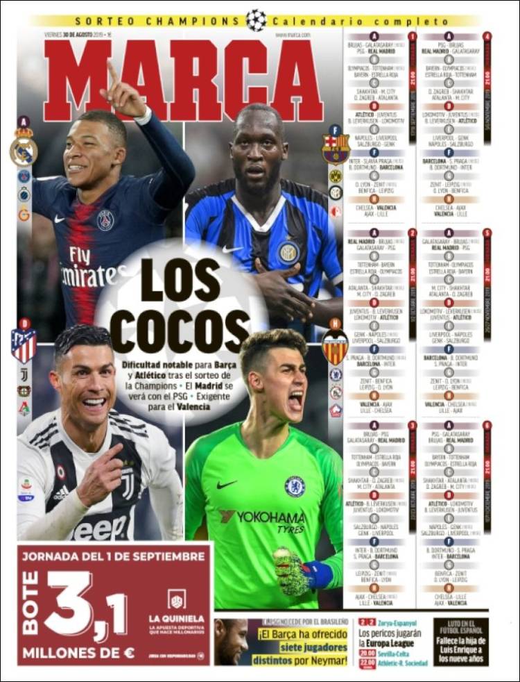 No te pierdas la información deportiva más destacada al rededor del mundo