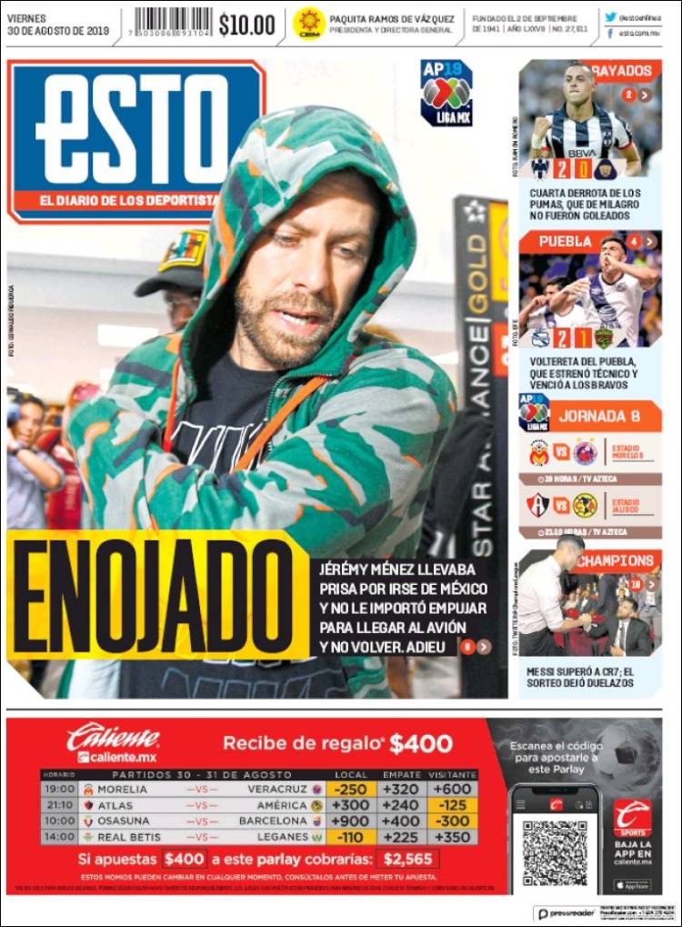 No te pierdas la información deportiva más destacada al rededor del mundo