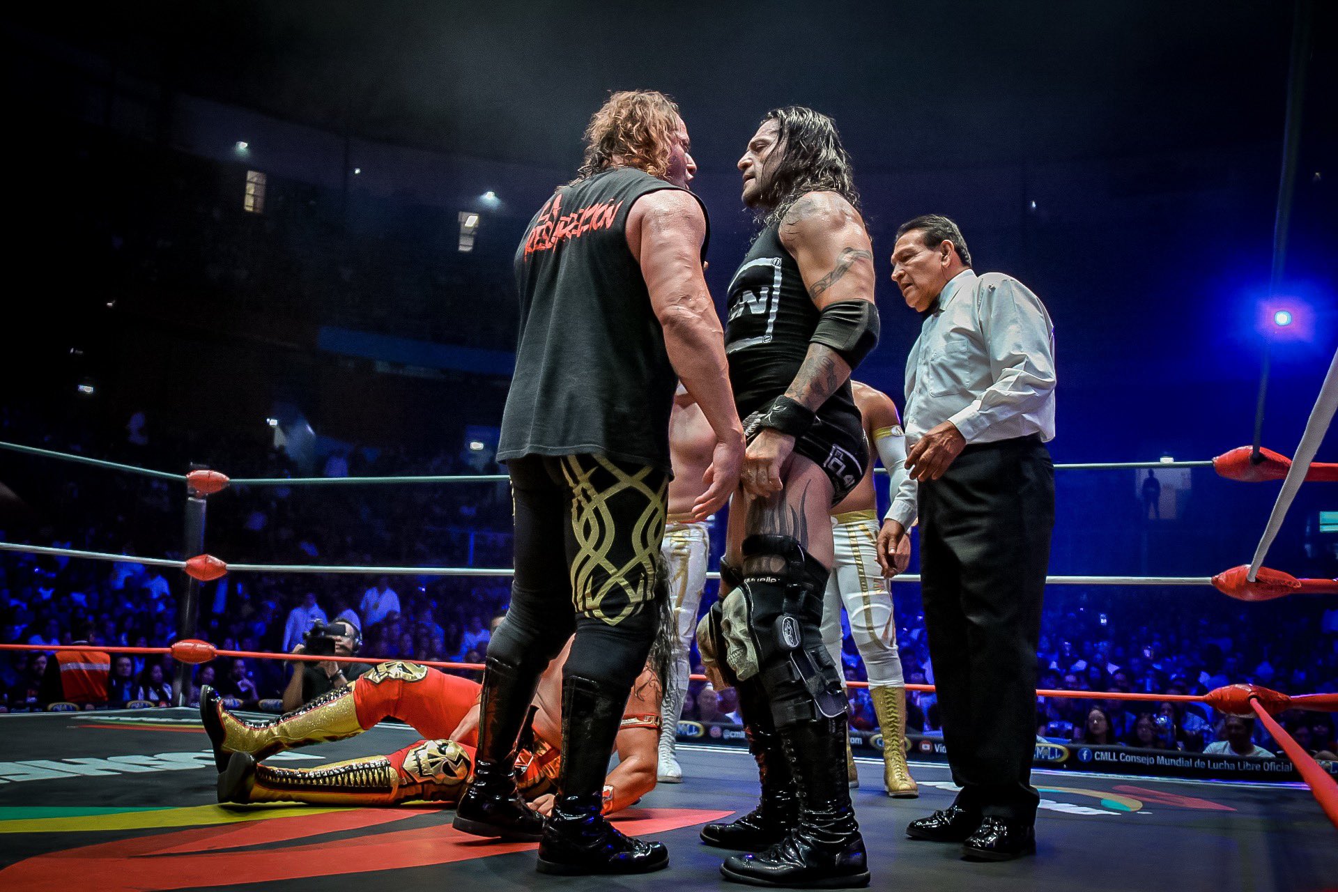 Ahora son dos quienes buscan la cabelleta del Guerreto. (Foto: CMLL)