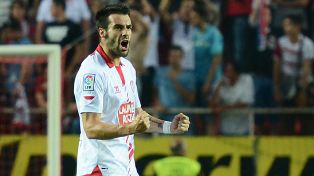 Álvaro Negredo. Tras su paso por el equipo andaluz dejó la marca de 85 goles en 180 partidos y 27 asistencias.