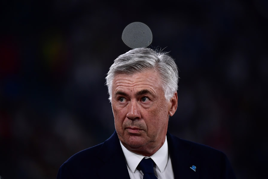 Ancelotti destacó que Napoli jugó mal la primera mitad. (Foto: AFP)