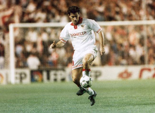 Antes de brillar en el Real Madrid, el croata Davor Šuker vistió la camiseta del Sevilla de 1991 a 1996.