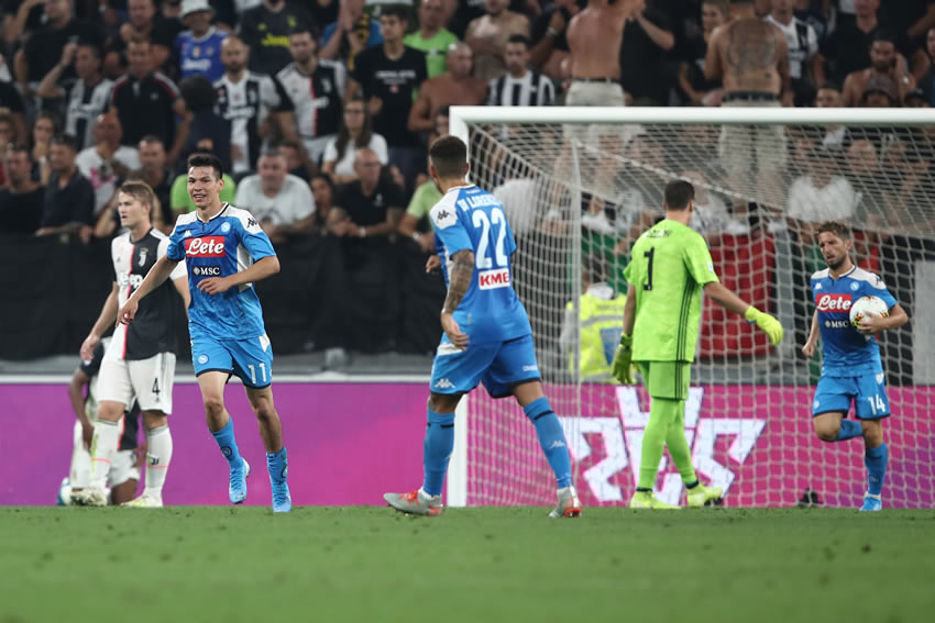 El Chucky le dio vida al Napoli con su gol. Foto: AFP