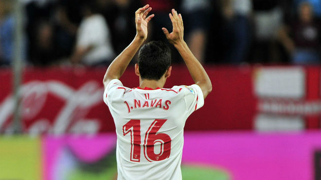 Jesús Navas es el jugador con más partidos disputados con la camiseta del Sevilla FC. Fue condecorado con la Medalla al Real Orden del Mérito Deportiv