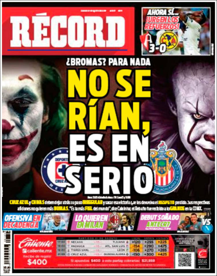 Las mejores portadas deportivas.