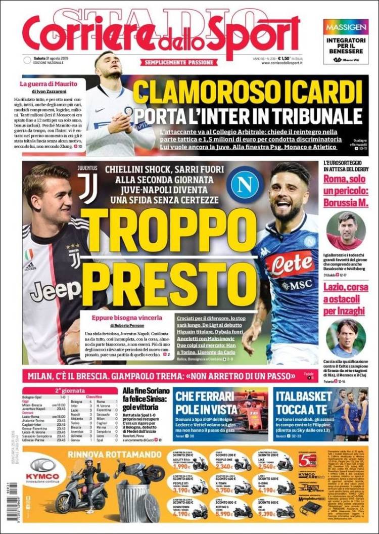 Las mejores portadas deportivas.