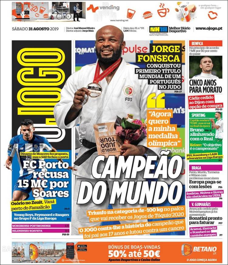 Las mejores portadas deportivas.