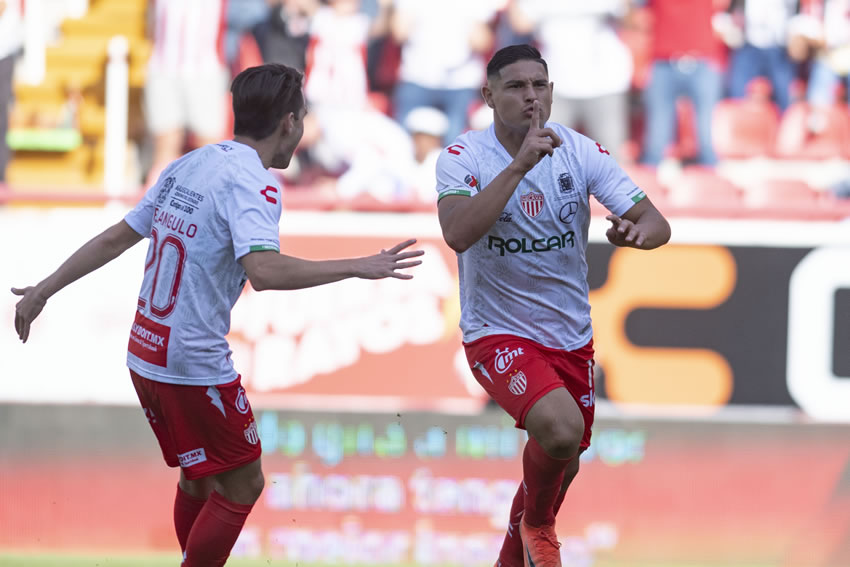 Maxi Salas puso el segundo gol del Necaxa al 53’. (Foto: Mexsport)