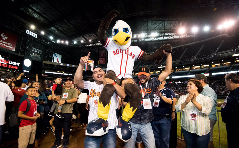 La fiesta fue redonda, tanto para aficionados como para los que forman parte de los equipos. (Foto: @LMPbeisbol)