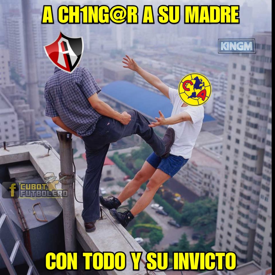 América dejó el invicto, Cruz Azul y Chivas aburrieron. Eso y más en los memes de la J8.