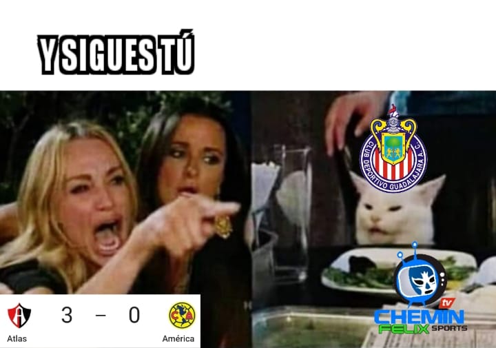 América dejó el invicto, Cruz Azul y Chivas aburrieron. Eso y más en los memes de la J8.