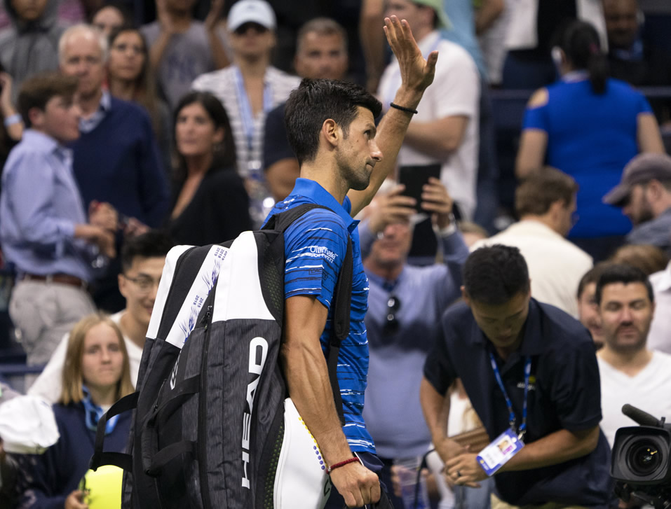 Novak Djokovic abandona el US Open y habrá nuevo campeón