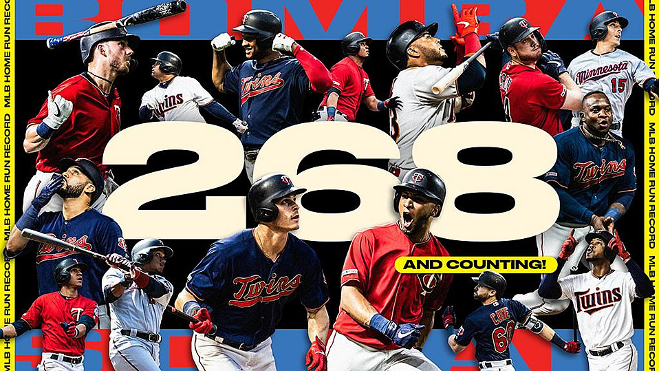 Twins rompe marca de Yankees... y van por 300 jonrones
