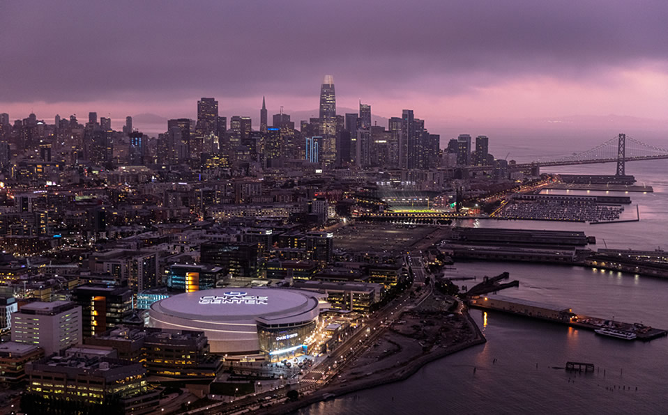 Chase Center está en San Francisco, será hogar delos Warriors en la NBA y sede de múltiples eventos deportivos, musicales y culturales. (Fotos: Jason